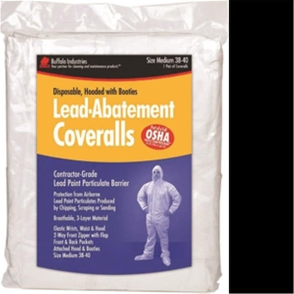 Buffalo Industries 68441 10 x 15 in. Large Lead Abatement Coverall BU327427 - main